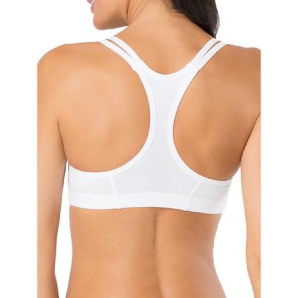 Fruit of the Loom Racerback Sports Bra - Picture 2 of 5